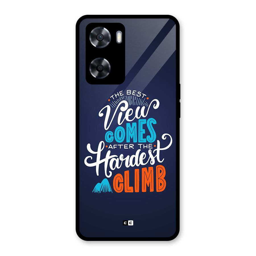 Hardest Climb Glass Back Case for OnePlus Nord N20 SE
