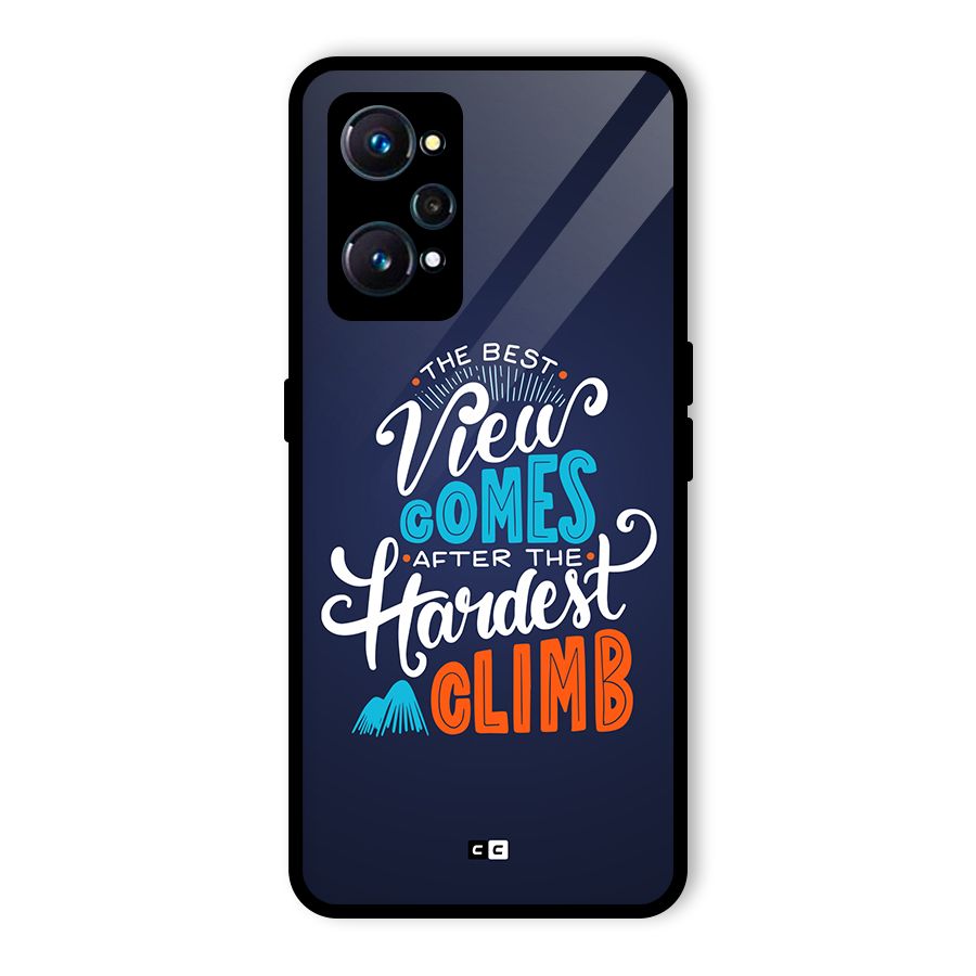 Hardest Climb Glass Back Case for Realme GT Neo2