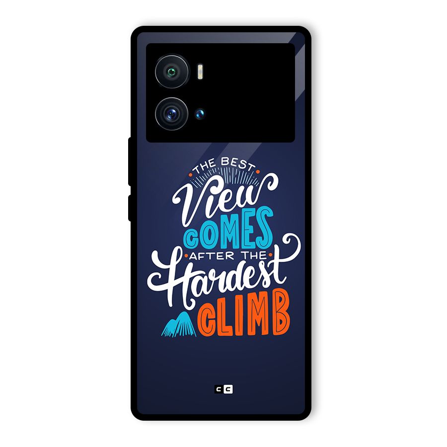Hardest Climb Glass Back Case for Vivo iQOO 9 Pro