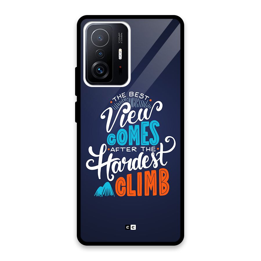 Hardest Climb Glass Back Case for Xiaomi 11T Pro