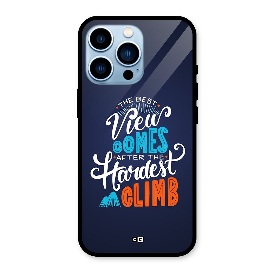 Hardest Climb Glass Back Case for iPhone 13 Pro