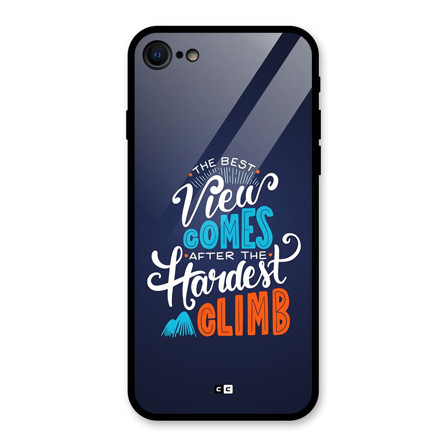 Hardest Climb Glass Back Case for iPhone 7