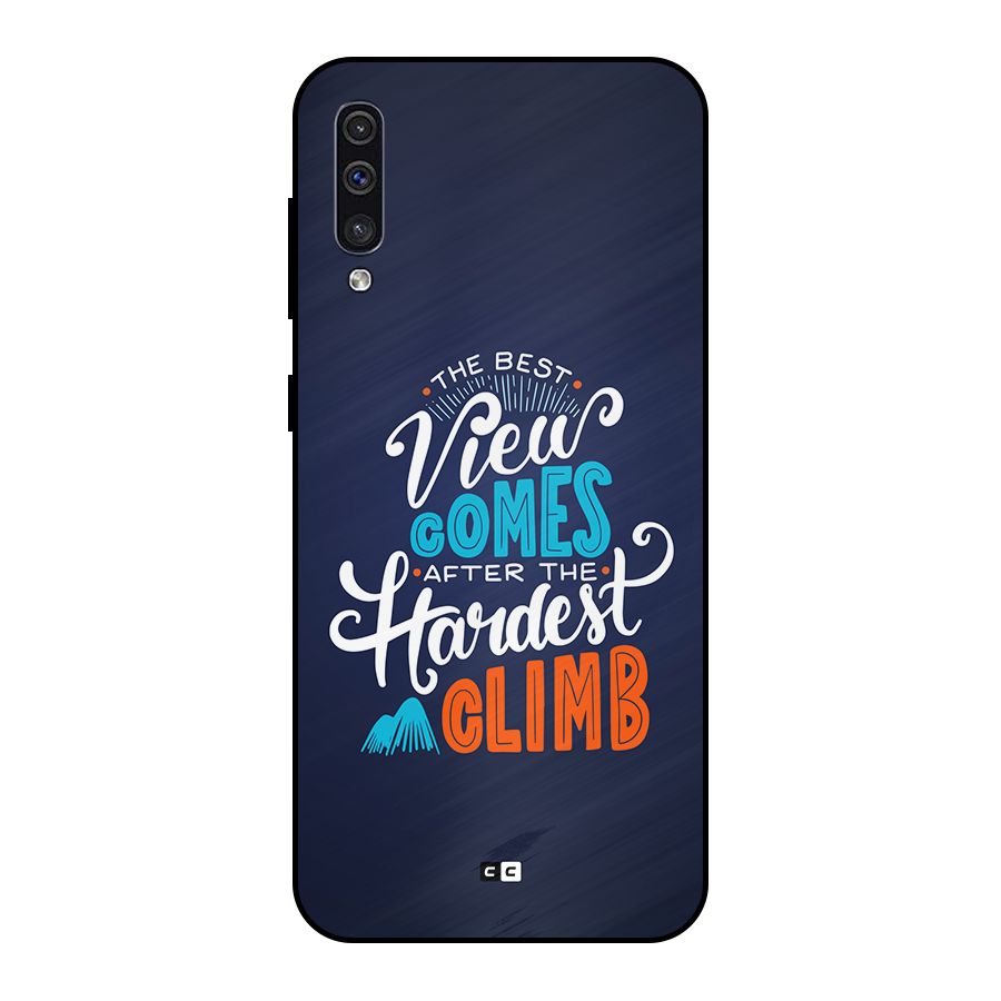 Hardest Climb Metal Back Case for Galaxy A50s