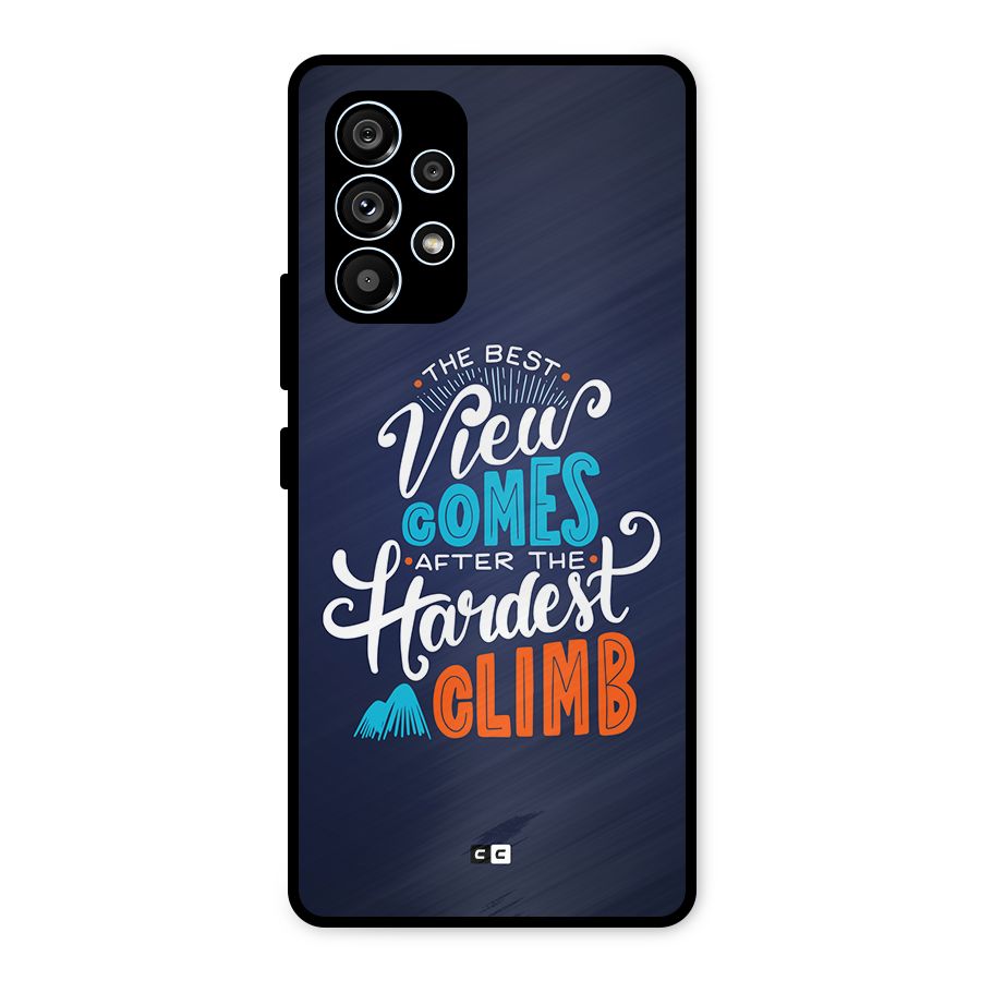 Hardest Climb Metal Back Case for Galaxy A53 5G