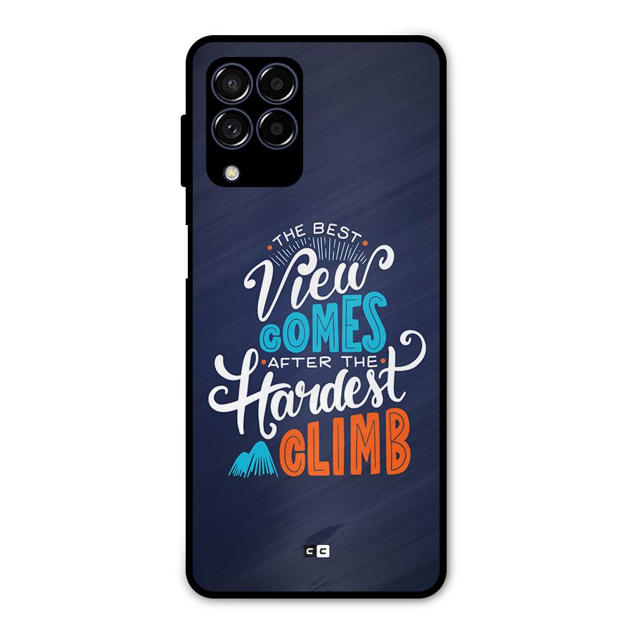 Hardest Climb Metal Back Case for Galaxy M53 5G