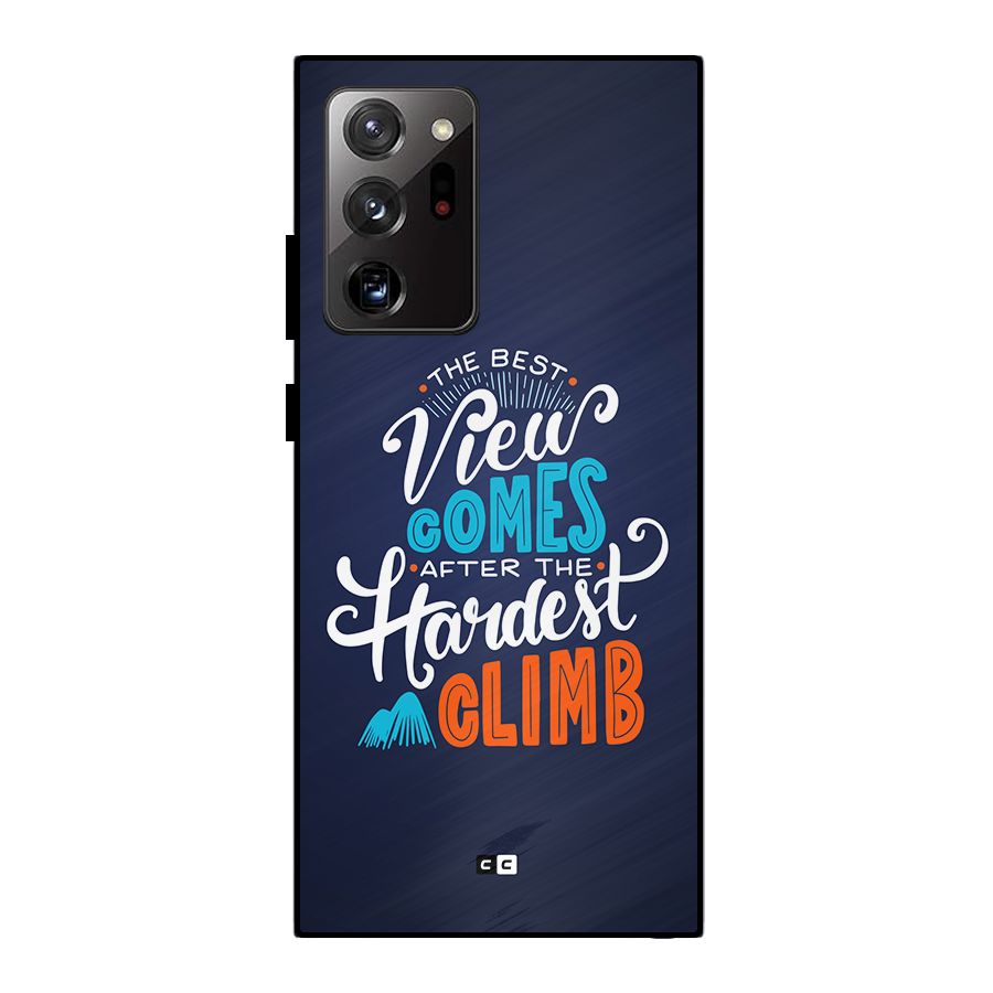 Hardest Climb Metal Back Case for Galaxy Note 20 Ultra 5G