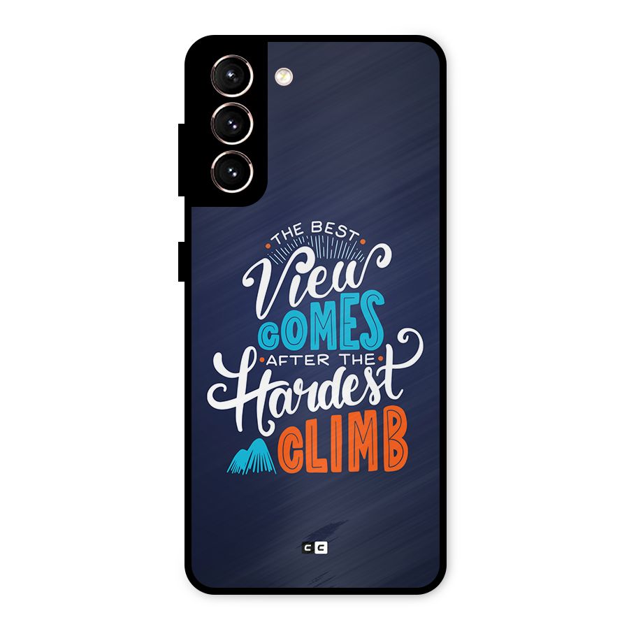 Hardest Climb Metal Back Case for Galaxy S21 5G