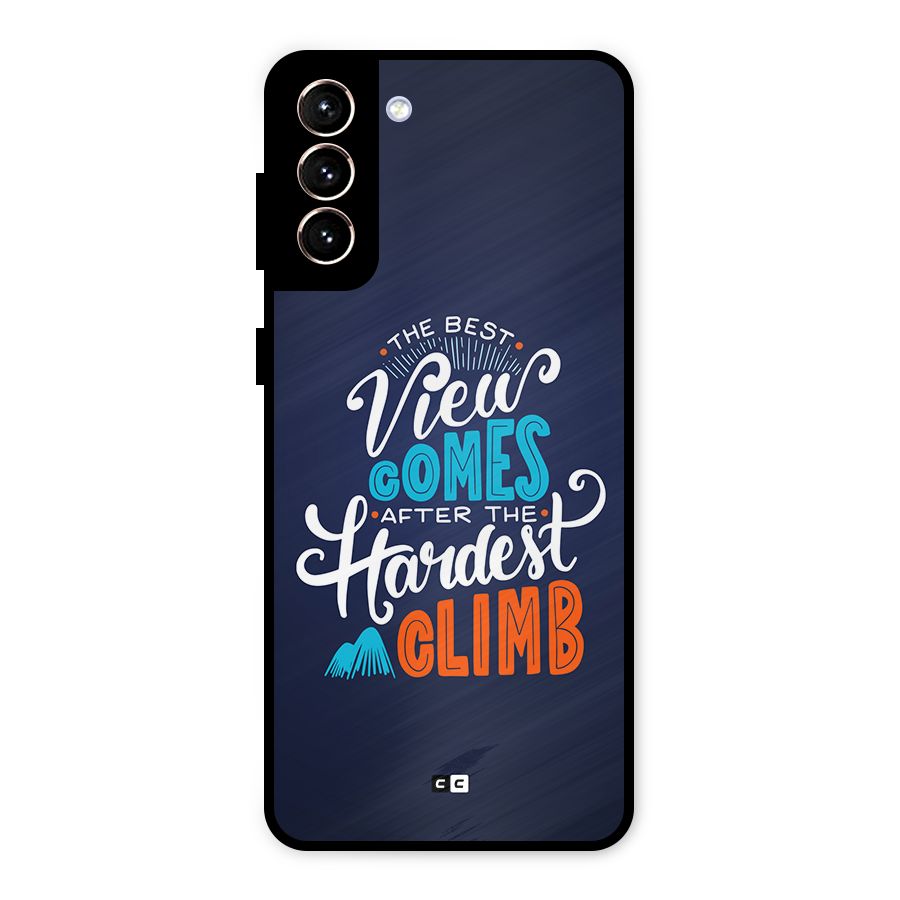 Hardest Climb Metal Back Case for Galaxy S21 Plus