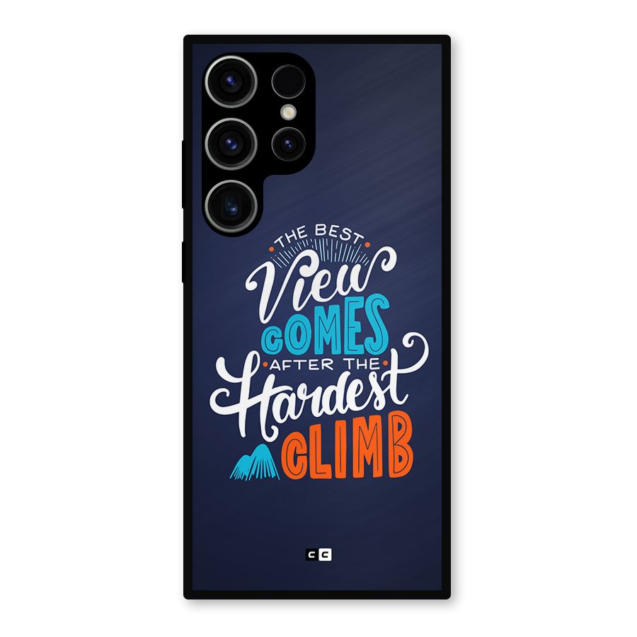 Hardest Climb Metal Back Case for Galaxy S23 Ultra