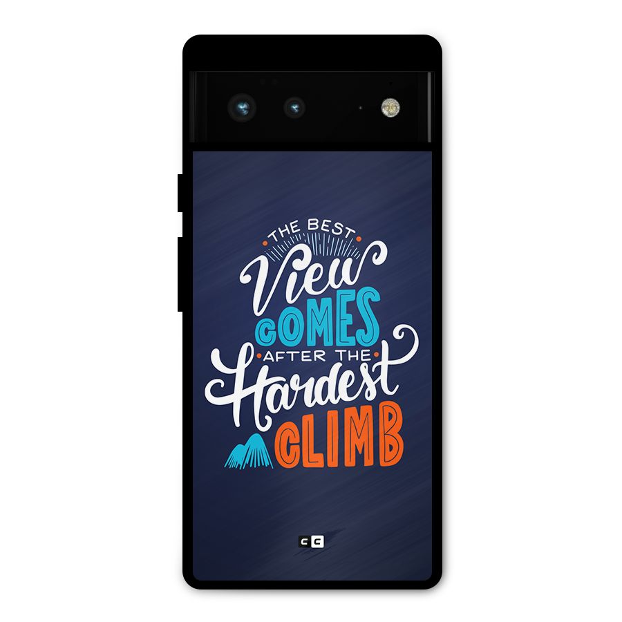 Hardest Climb Metal Back Case for Google Pixel 6