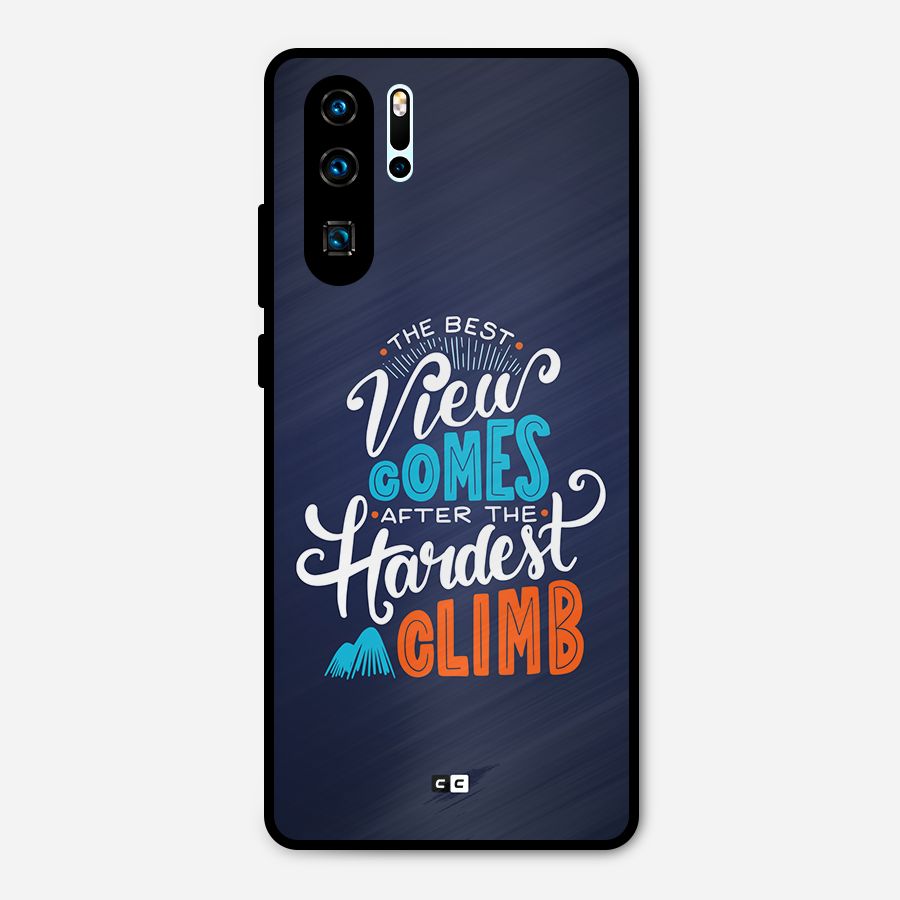 Hardest Climb Metal Back Case for Huawei P30 Pro