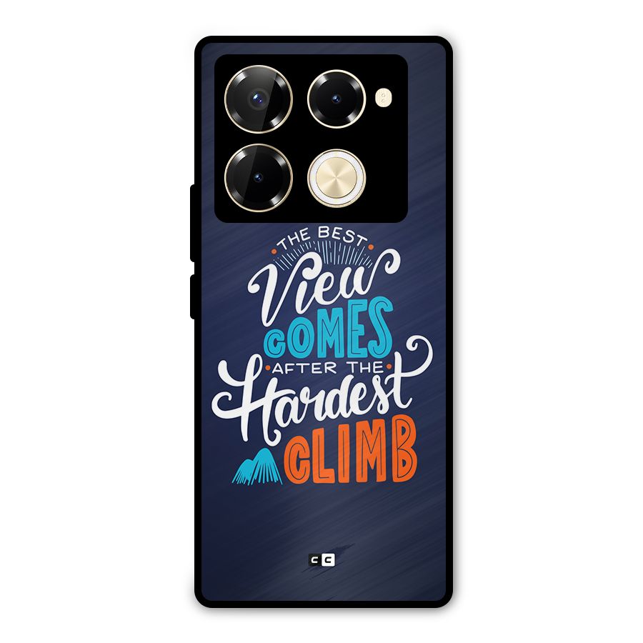 Hardest Climb Metal Back Case for Infinix Note 40 Pro