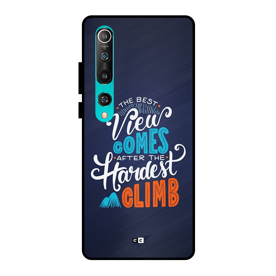 Hardest Climb Metal Back Case for Mi 10