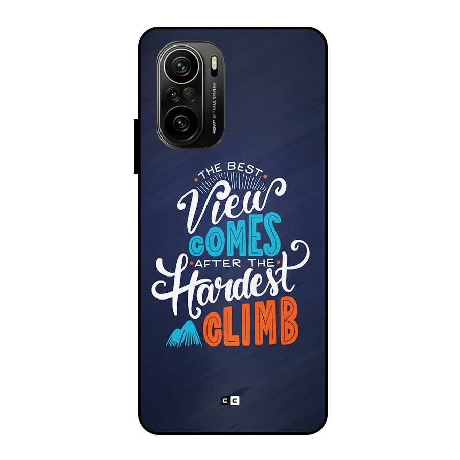 Hardest Climb Metal Back Case for Mi 11x