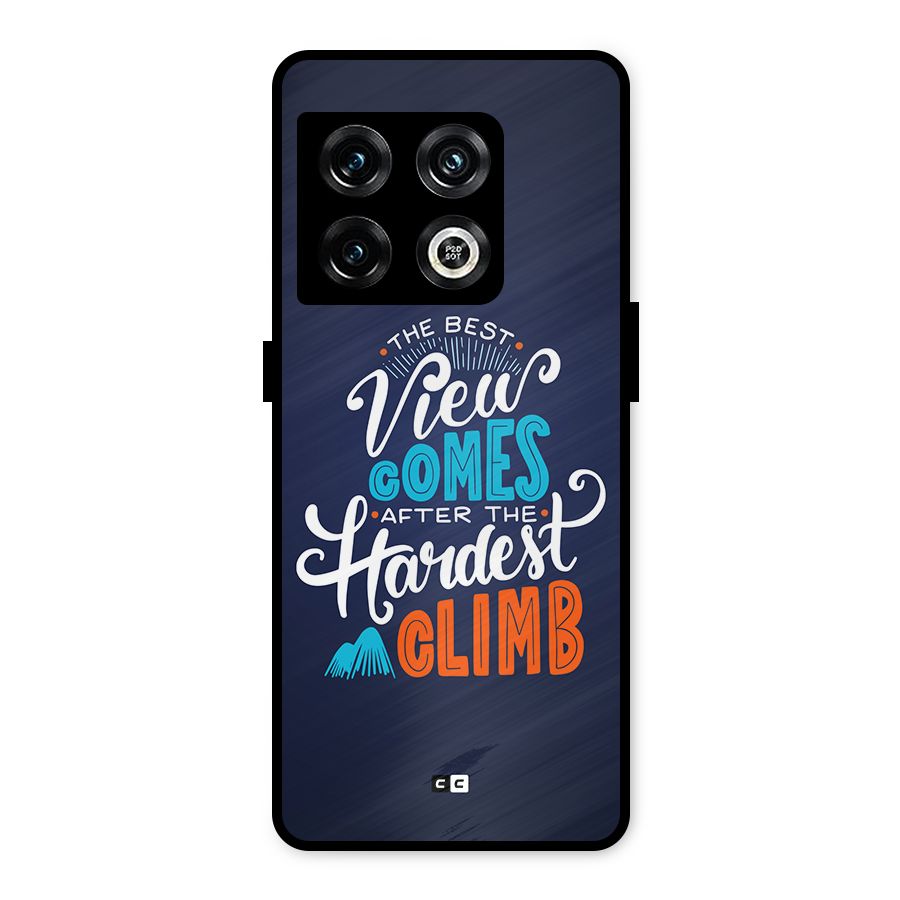 Hardest Climb Metal Back Case for OnePlus 10 Pro 5G