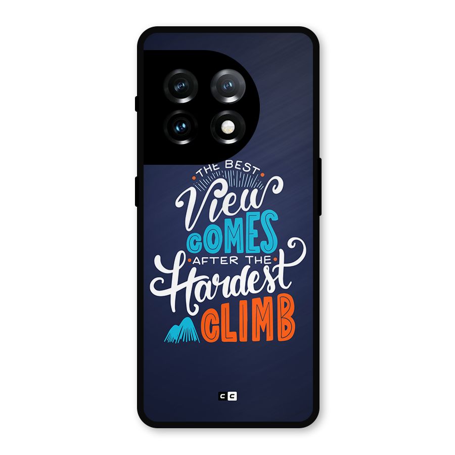 Hardest Climb Metal Back Case for OnePlus 11