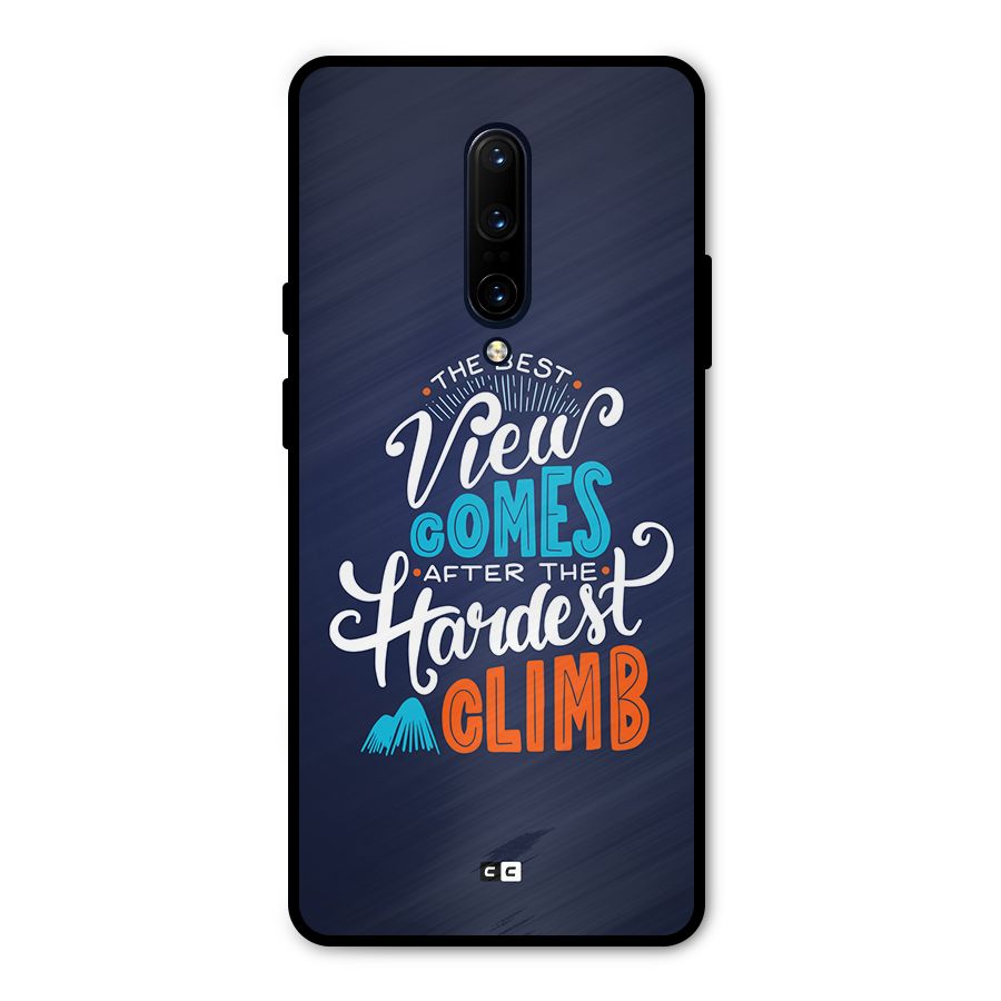 Hardest Climb Metal Back Case for OnePlus 7 Pro