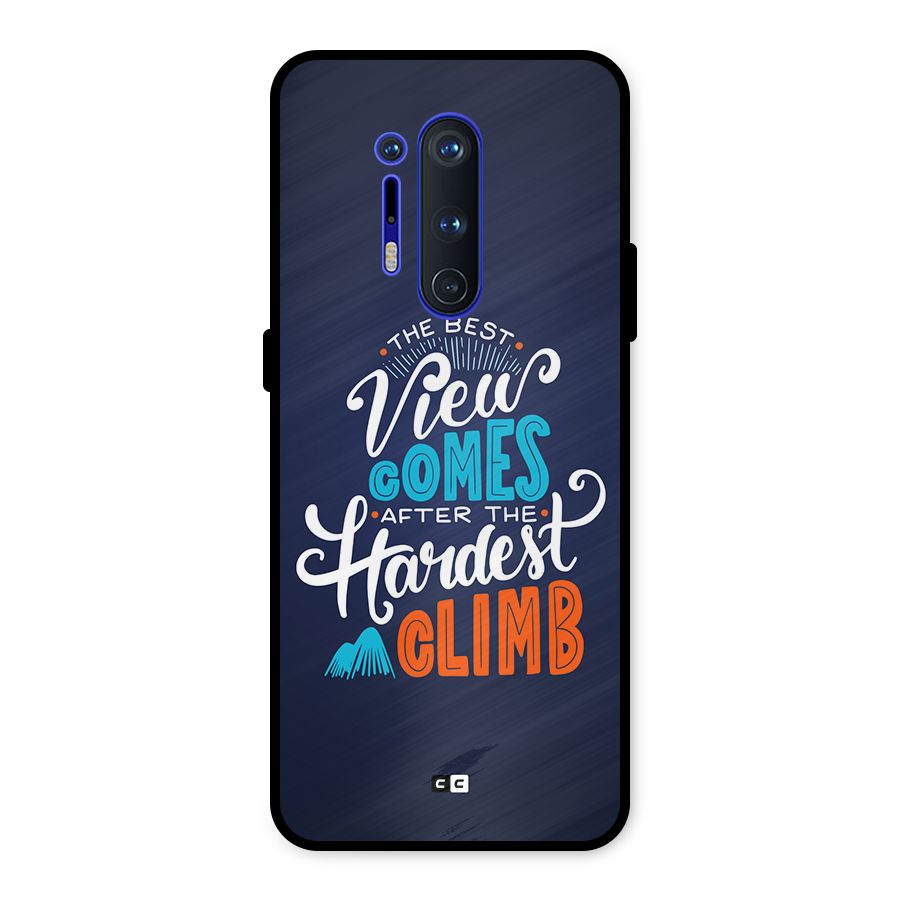 Hardest Climb Metal Back Case for OnePlus 8 Pro