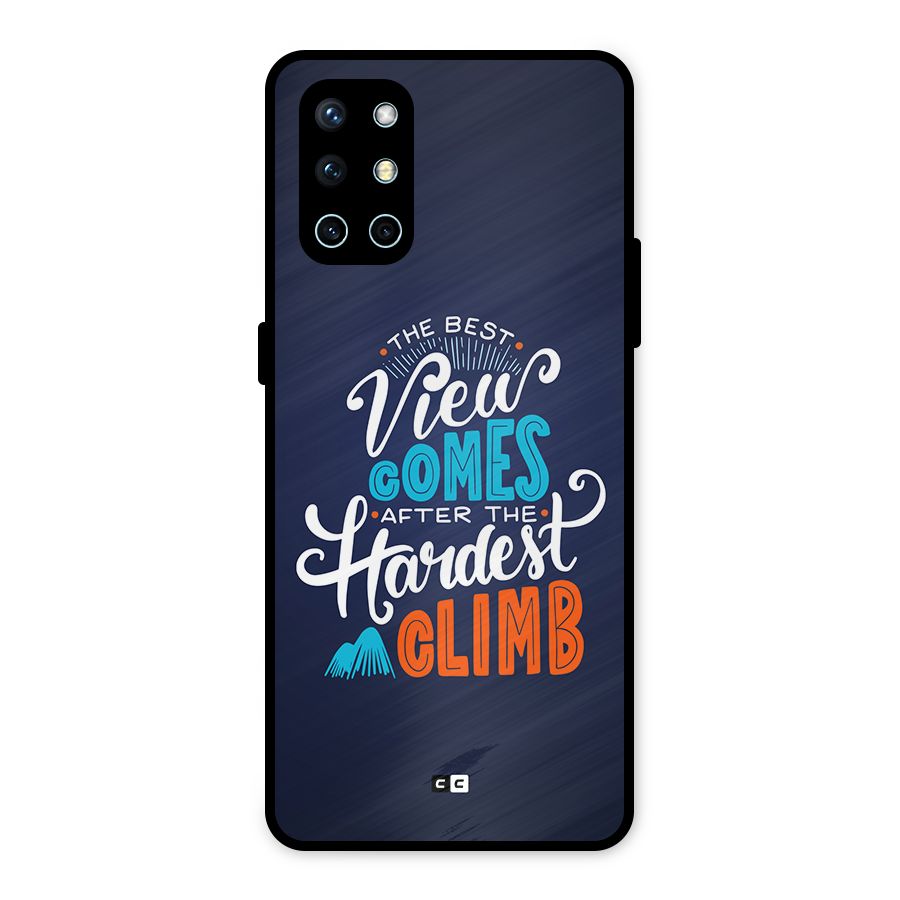 Hardest Climb Metal Back Case for OnePlus 9R
