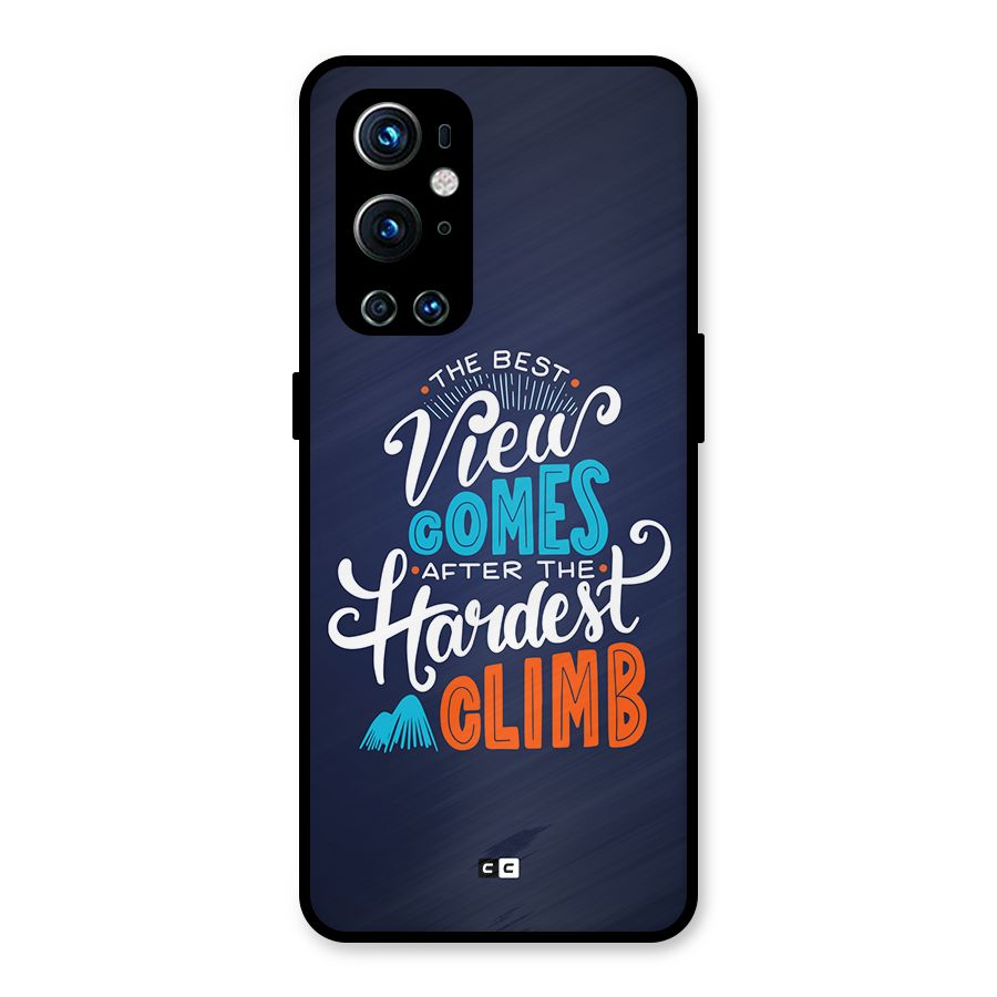 Hardest Climb Metal Back Case for OnePlus 9 Pro
