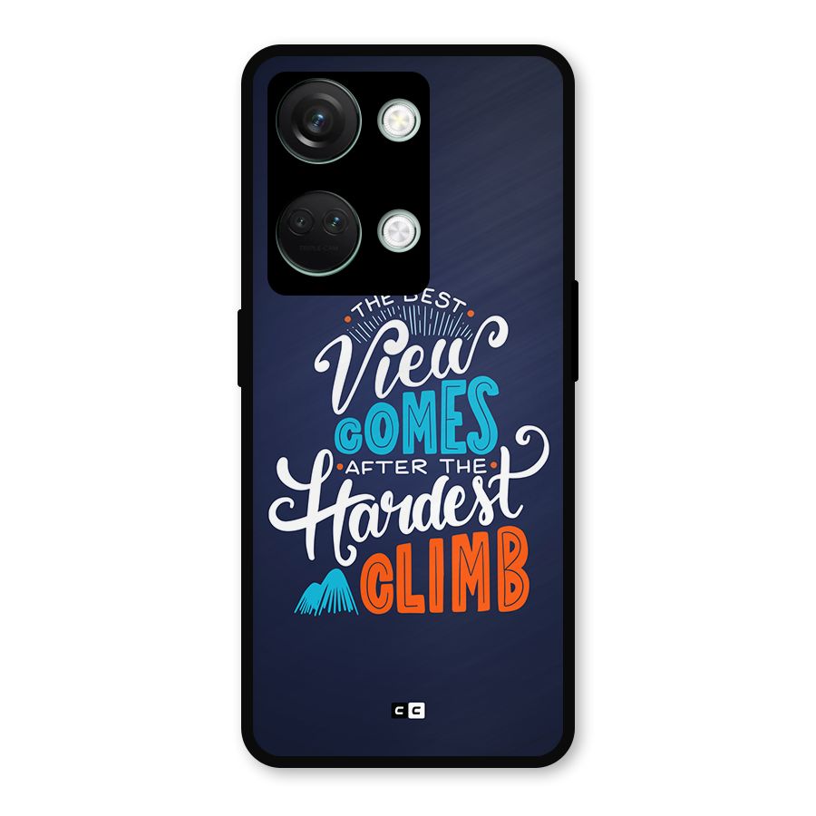 Hardest Climb Metal Back Case for OnePlus Nord 3