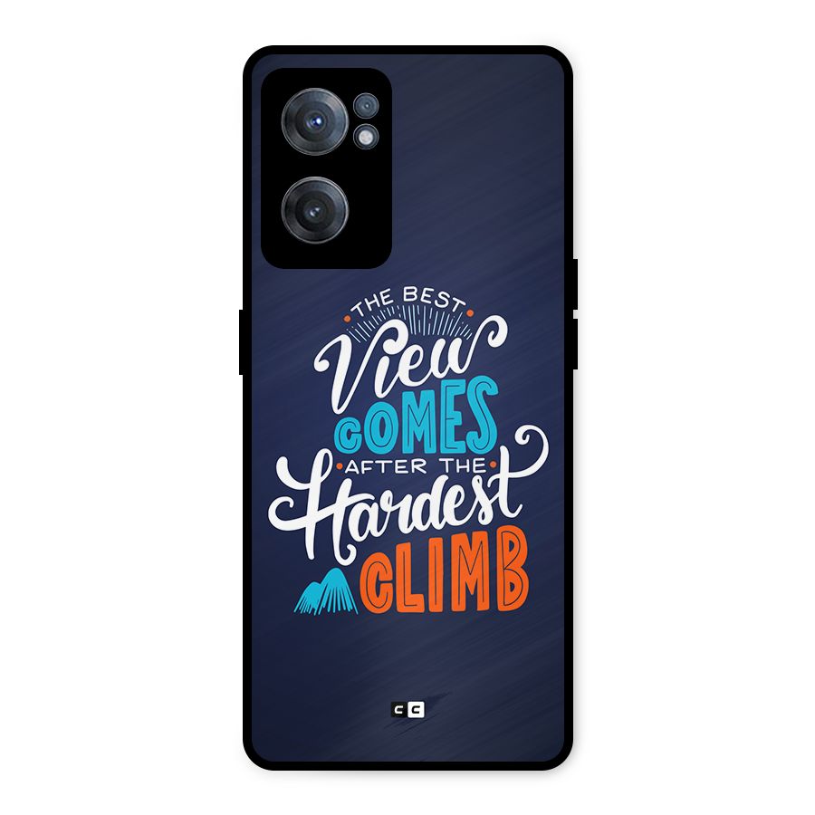 Hardest Climb Metal Back Case for OnePlus Nord CE 2 5G