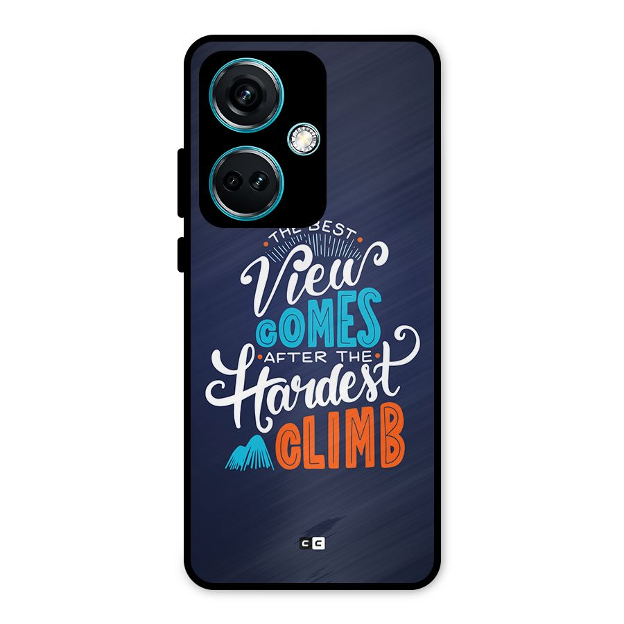 Hardest Climb Metal Back Case for OnePlus Nord CE 3 5G