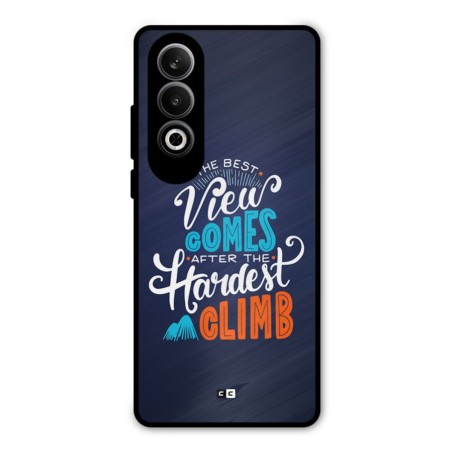 Hardest Climb Metal Back Case for OnePlus Nord CE4