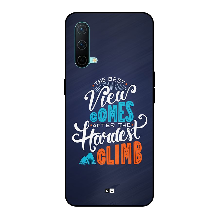 Hardest Climb Metal Back Case for OnePlus Nord CE 5G