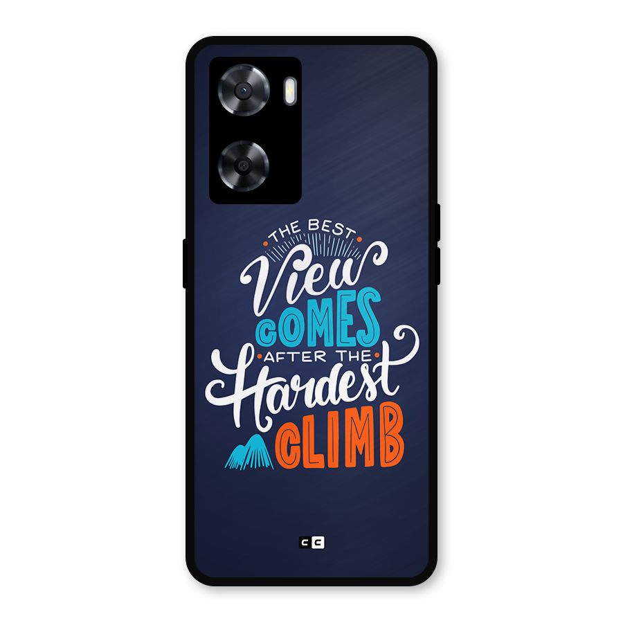 Hardest Climb Metal Back Case for OnePlus Nord N20 SE