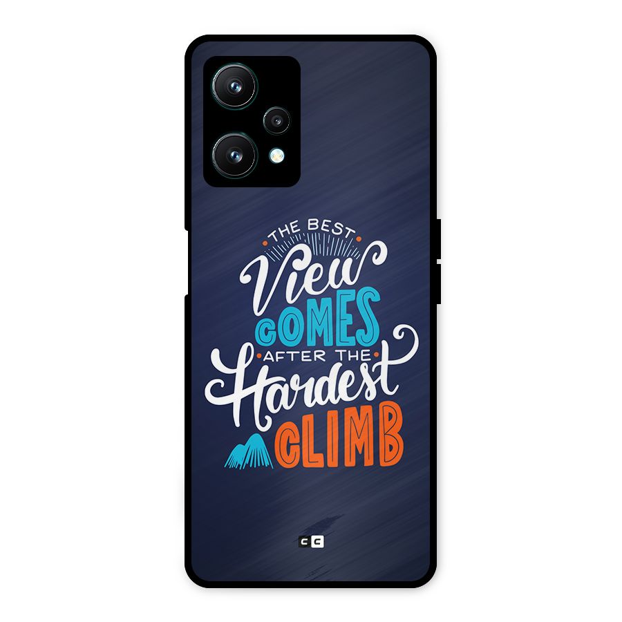 Hardest Climb Metal Back Case for Realme 9 Pro 5G