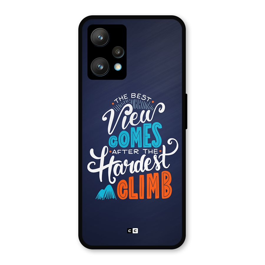 Hardest Climb Metal Back Case for Realme 9 Pro Plus 5G