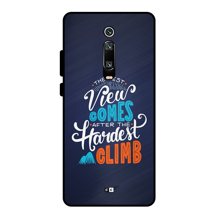 Hardest Climb Metal Back Case for Redmi K20