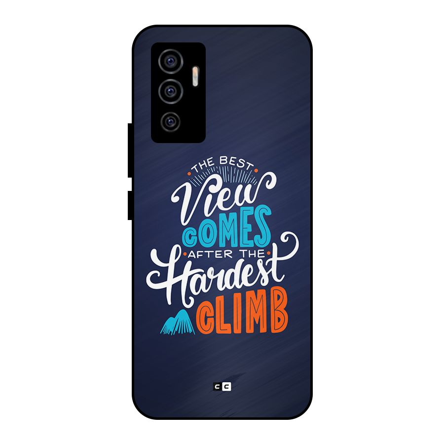 Hardest Climb Metal Back Case for Vivo V23e
