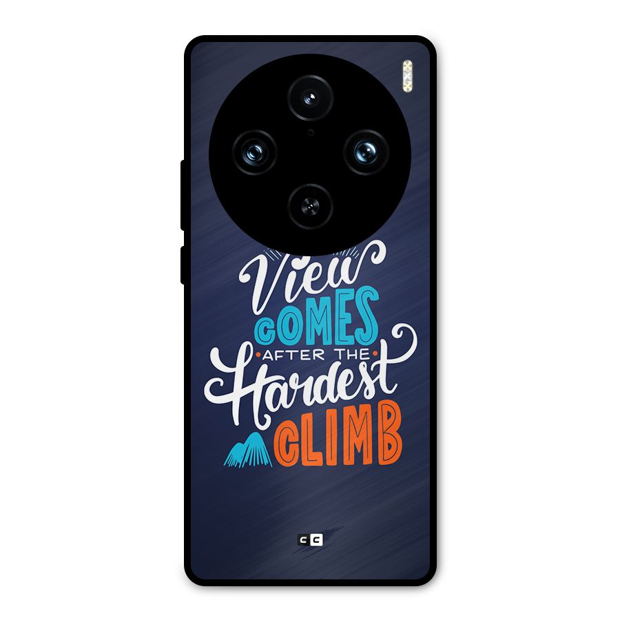 Hardest Climb Metal Back Case for Vivo X100 Pro