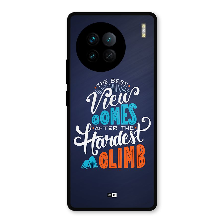 Hardest Climb Metal Back Case for Vivo X90