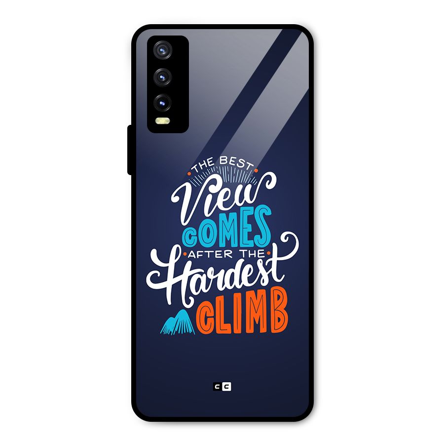 Hardest Climb Metal Back Case for Vivo Y20