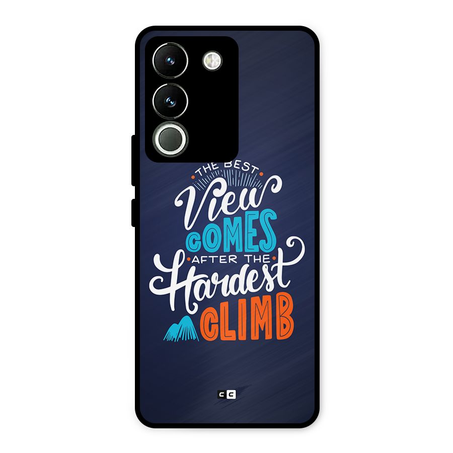 Hardest Climb Metal Back Case for Vivo Y200