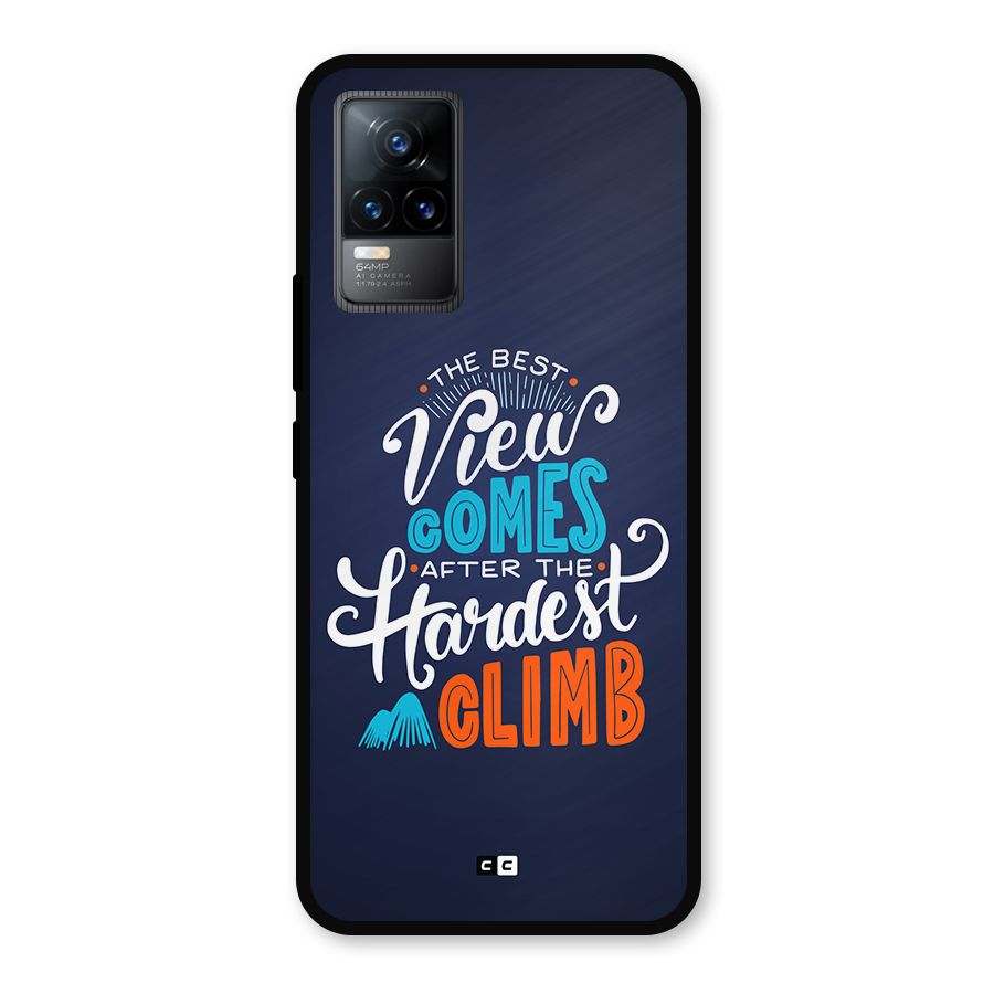 Hardest Climb Metal Back Case for Vivo Y73