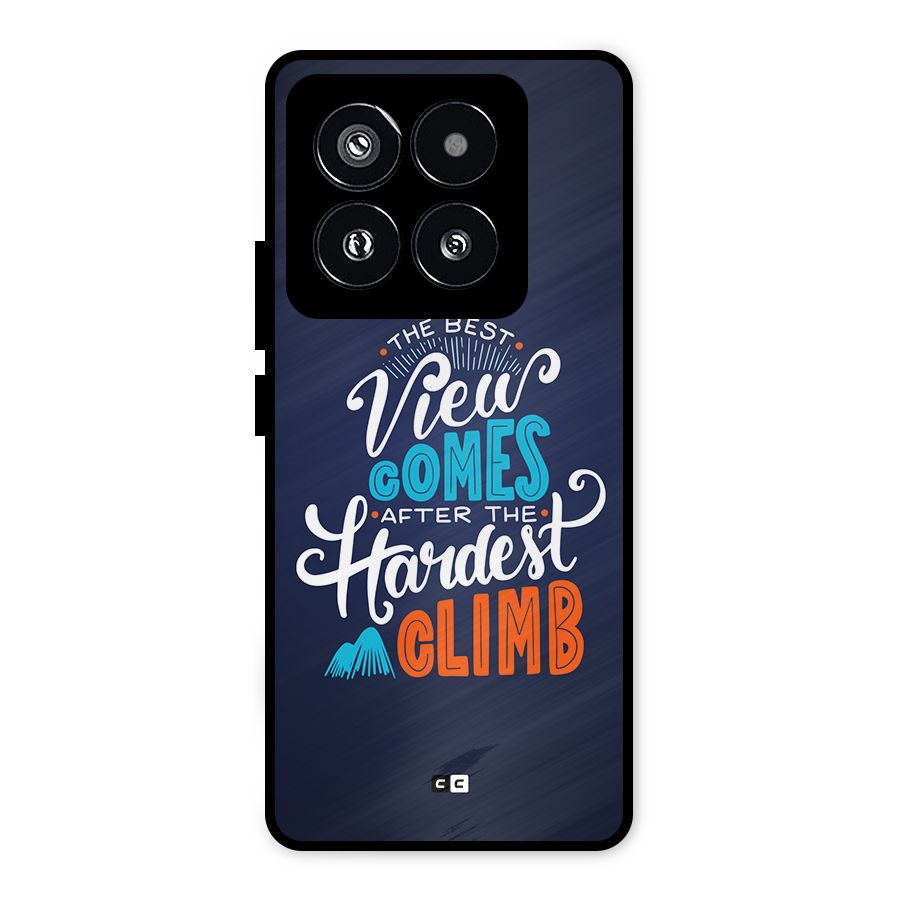 Hardest Climb Metal Back Case for Xiaomi 14 Pro