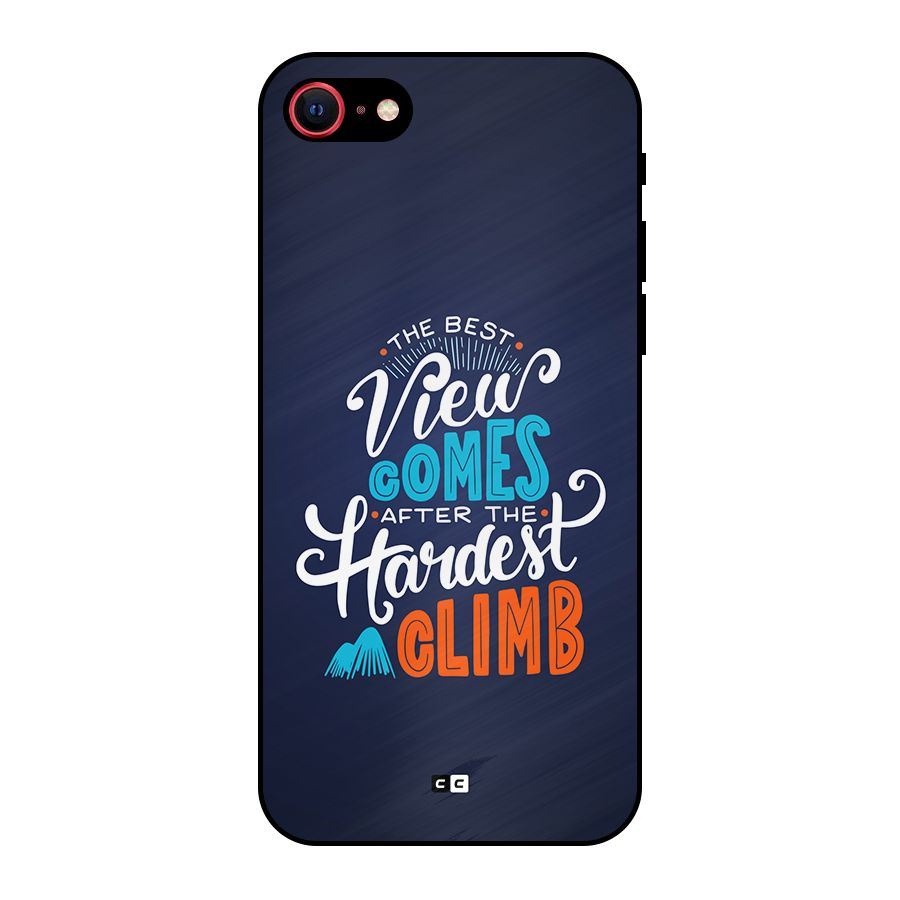 Hardest Climb Metal Back Case for iPhone SE 2022