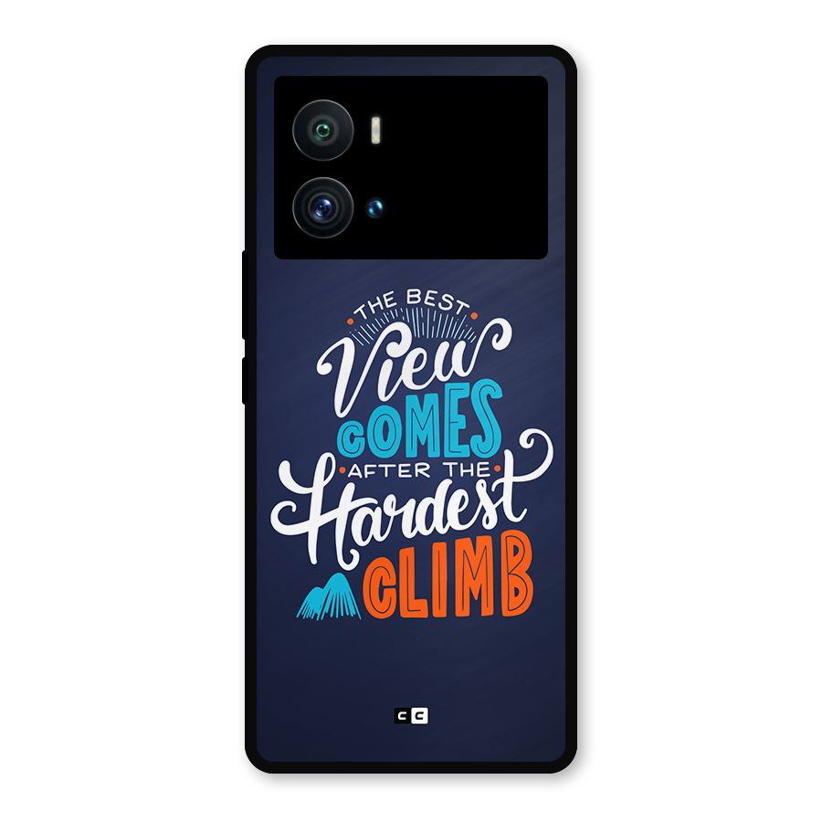 Hardest Climb Metal Back Case for iQOO 9 Pro