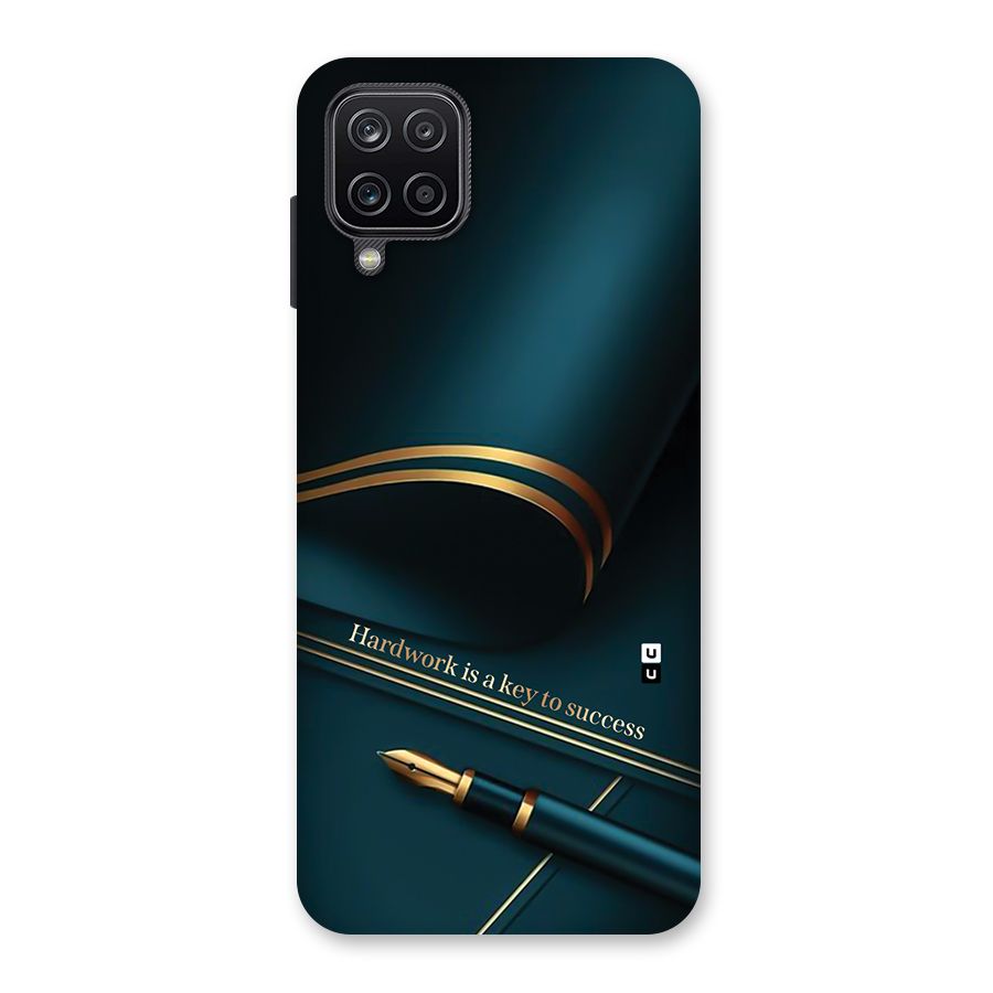 Hardwork Is Key Back Case for Galaxy A12
