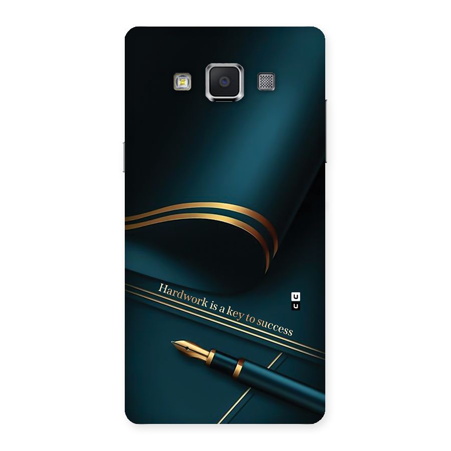 Hardwork Is Key Back Case for Galaxy A5