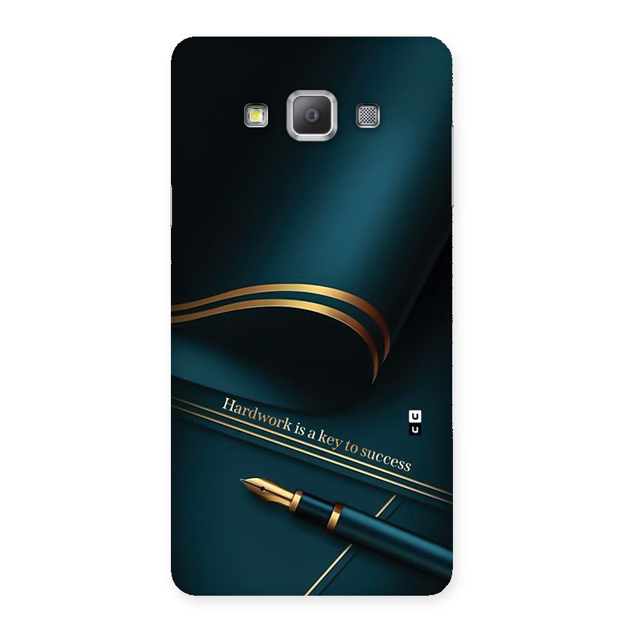 Hardwork Is Key Back Case for Galaxy A7