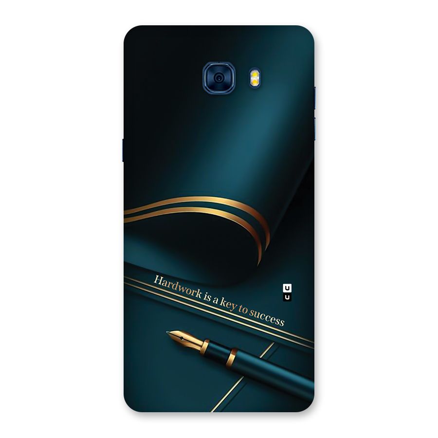 Hardwork Is Key Back Case for Galaxy C7 Pro