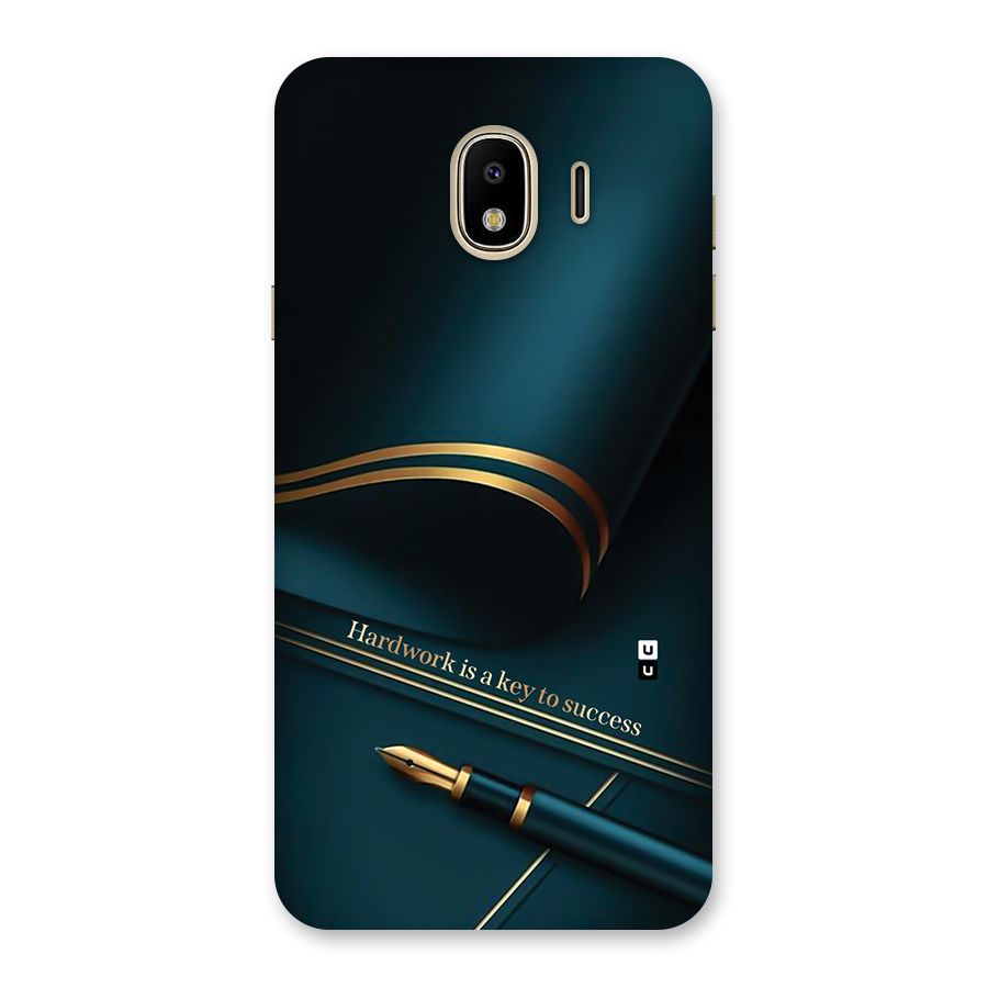 Hardwork Is Key Back Case for Galaxy J4