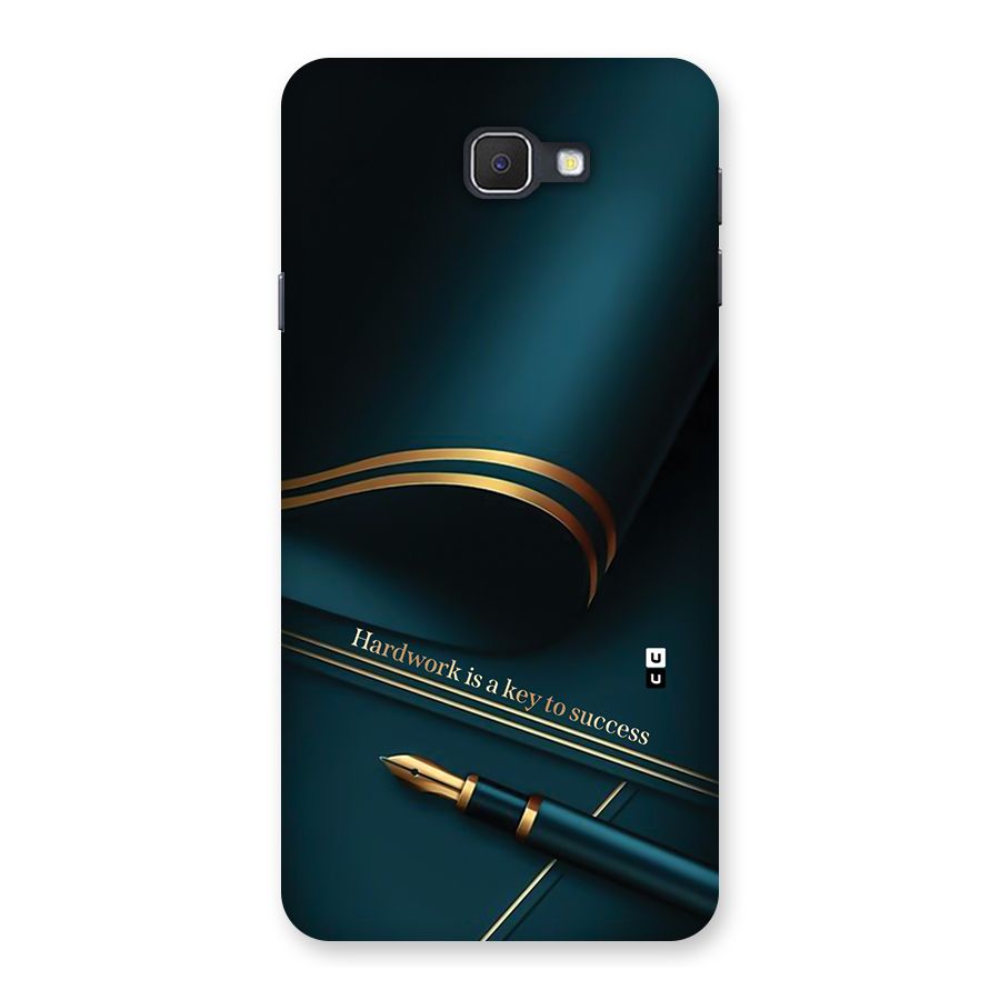 Hardwork Is Key Back Case for Galaxy J7 Prime