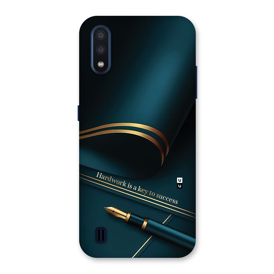Hardwork Is Key Back Case for Galaxy M01
