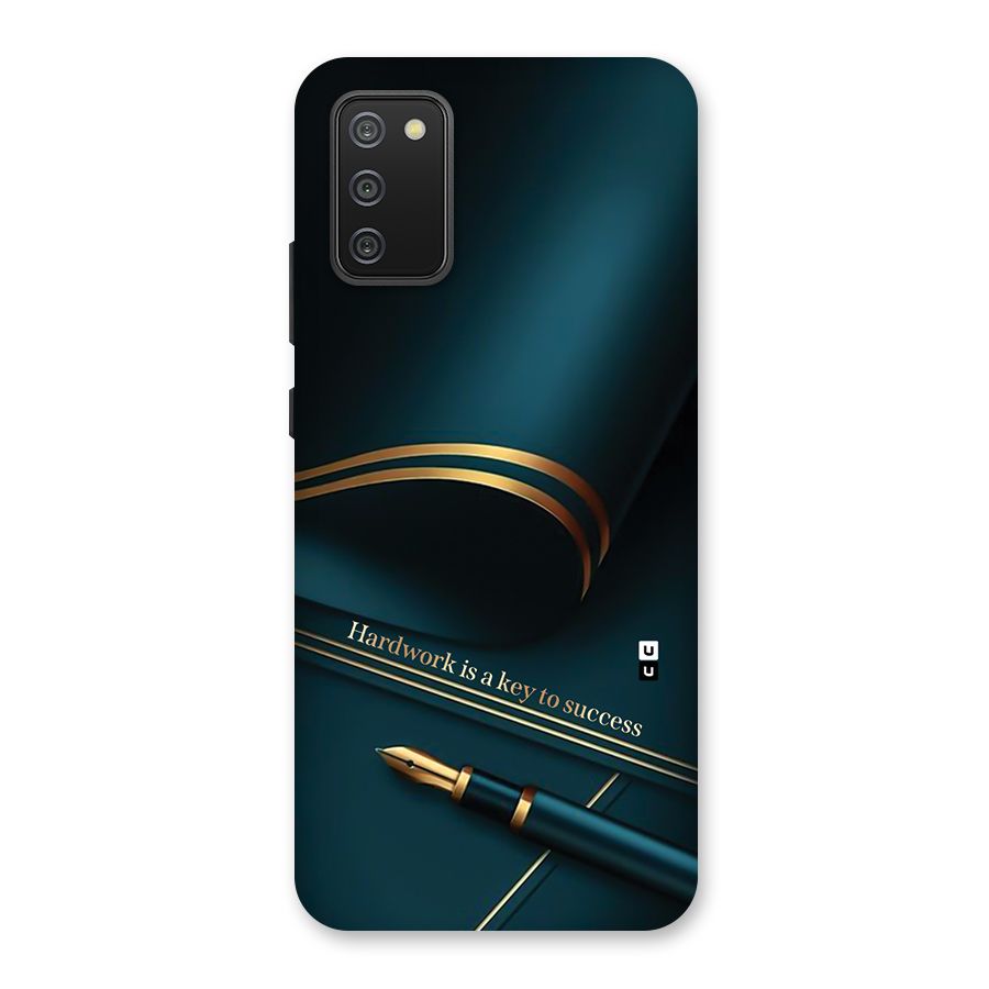 Hardwork Is Key Back Case for Galaxy M02s